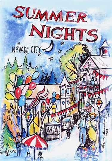 Nevada City Summer-Nights